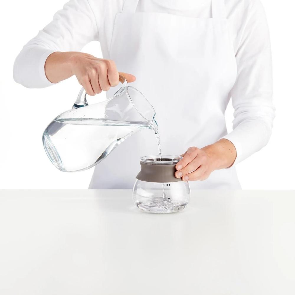 Teservis CALM TEA RITUAL, 5 st, brun, Lékué