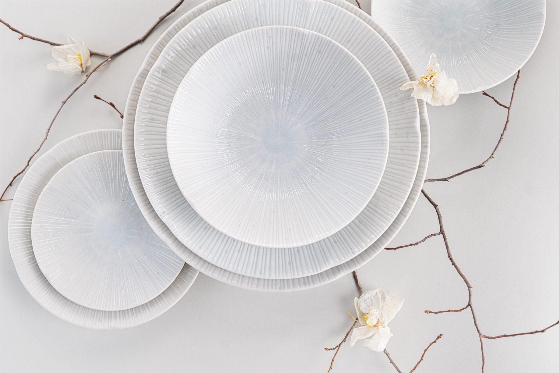 Desserttallrik ICE WHITE 13 cm, MIJ
