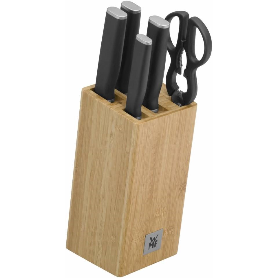 Knivset KINEO, set i 6 delar, med block, WMF