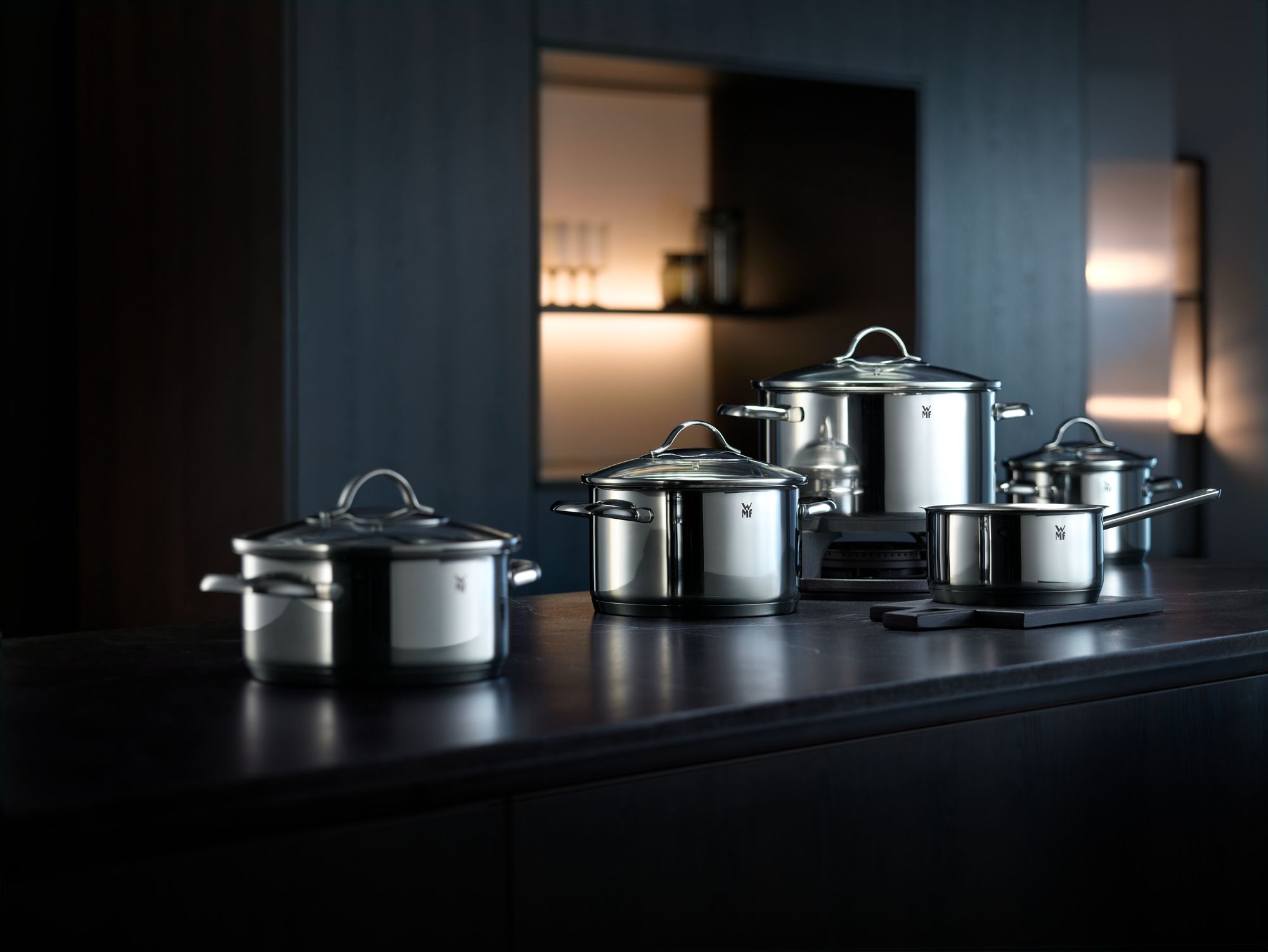 Kastrullset PROVENCE PLUS, 5 st, WMF