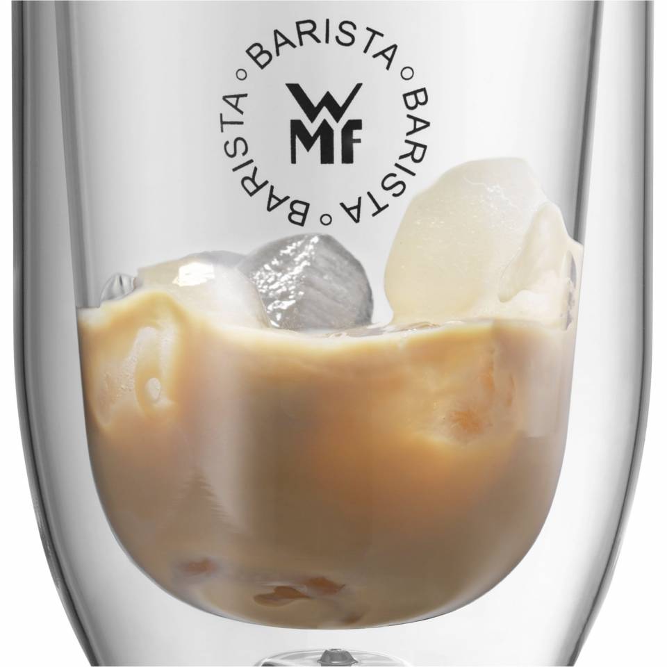 Latte macchiato glas BARISTA, set i 2 delar, dubbelväggig, WMF