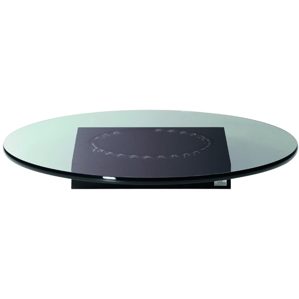 Sushitallrik LAZY SUSI 35 cm, roterande, svart, Philippi