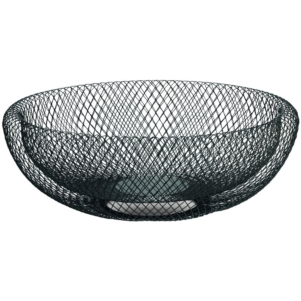 Fruktkorg MESH 40 cm, svart, stål, Philippi