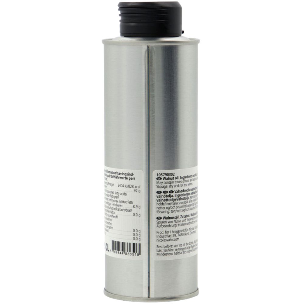 Valnötsolja 250 ml, Nicolas Vahé