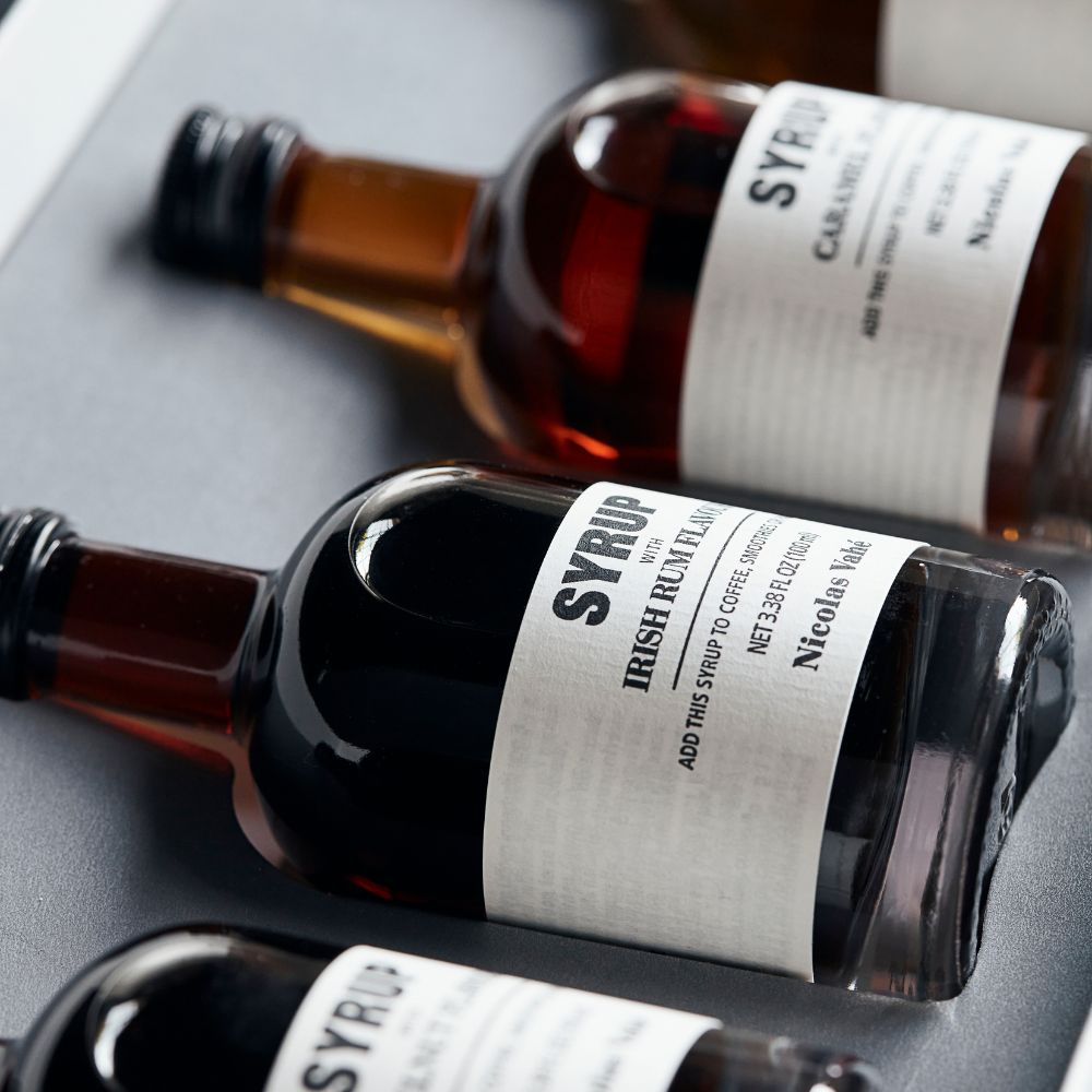 Sirapsset i presentförpackning 4 x 100 ml, Nicolas Vahé