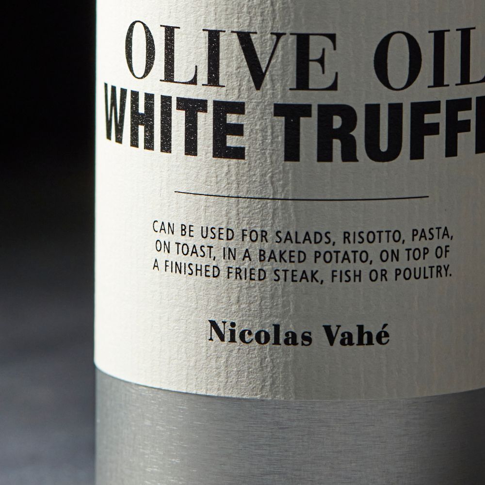 Virgin olivolja med vit tryffel 250 ml, Nicolas Vahé