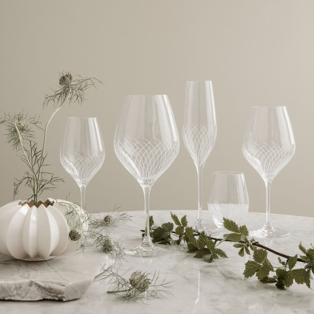 Vattenglas CABERNET LINES, set i 2 delar, 250 ml, Holmegaard
