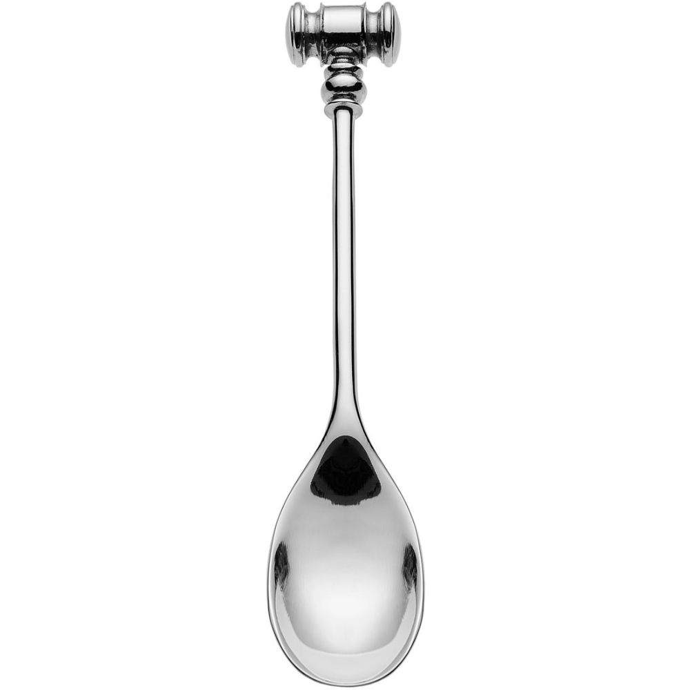 Äggsked DRESSED, set i 2 delar, 12 cm, silver, Alessi