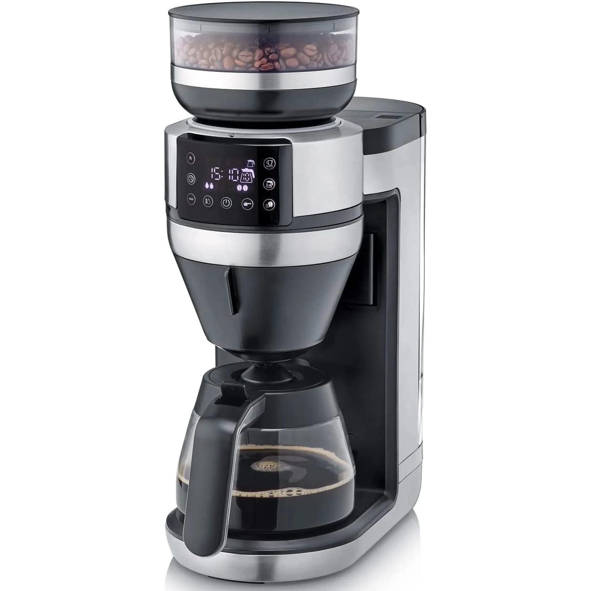 Kaffebryggare KA 4850 FILKA, silver, Severin