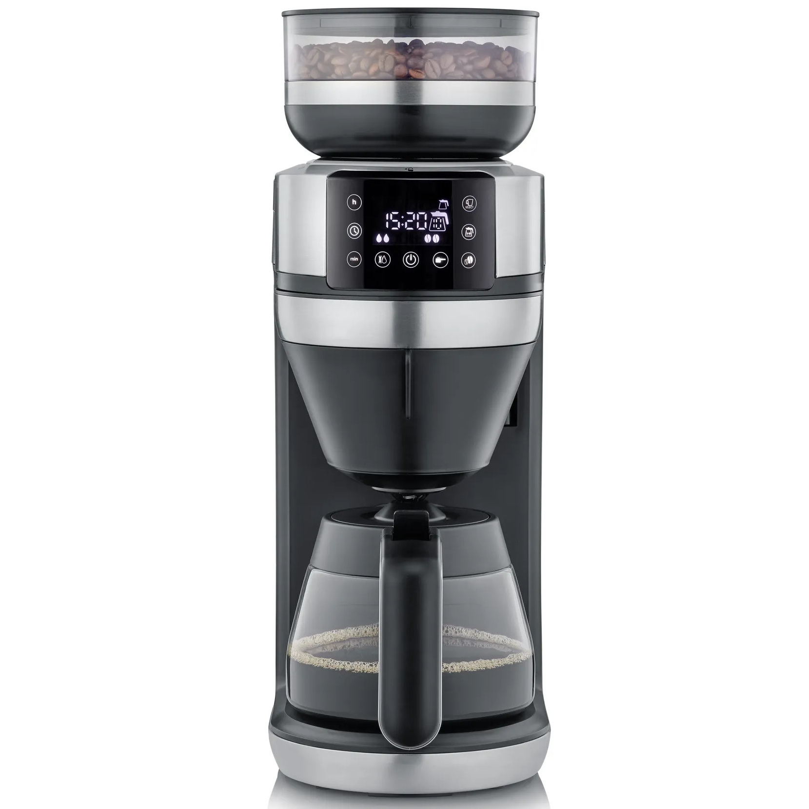 Kaffebryggare KA 4850 FILKA, silver, Severin