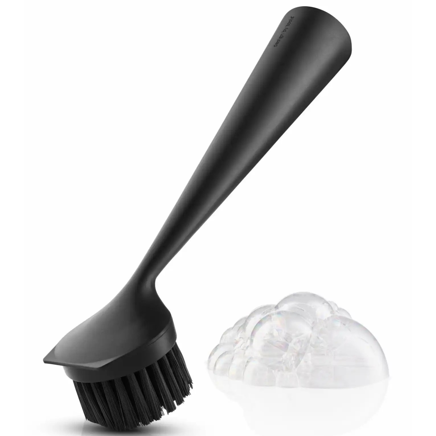 Diskborste 23 cm, svart, plast, Eva Solo