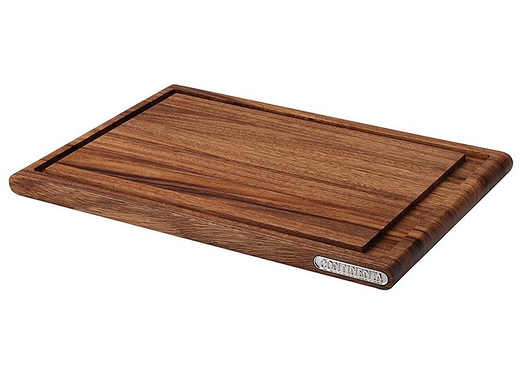 Skärbräda 43 x 29 cm, brun, akaciaträ, Continenta