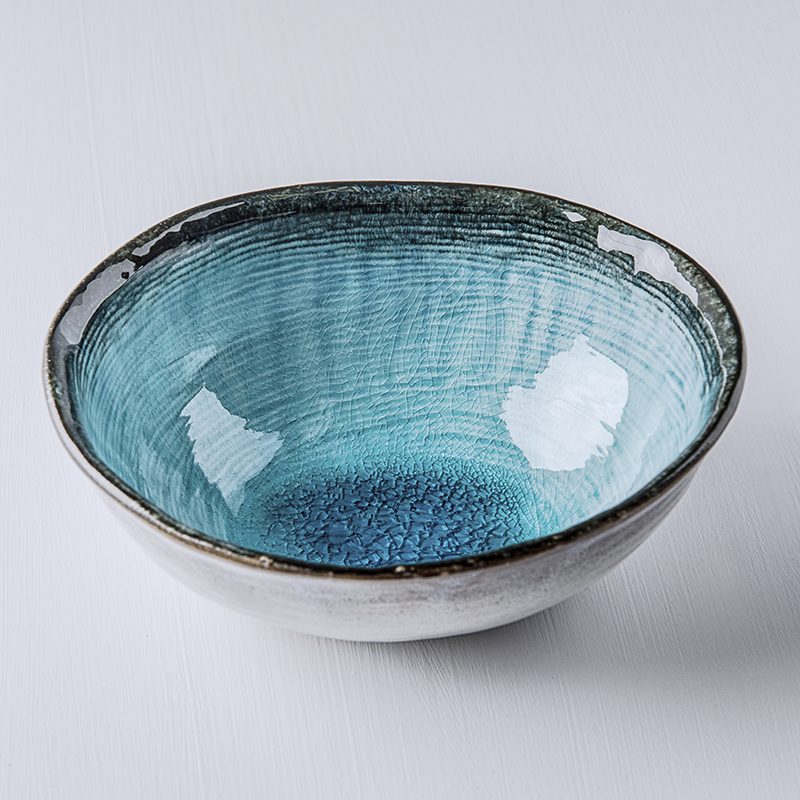 Liten skål SKY BLUE 17 cm, 450 ml, oval, MIJ