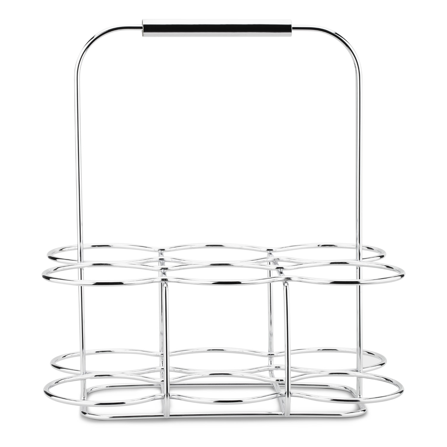 Vinflaskhållare WIRES, kromat rostfritt stål, Blomus