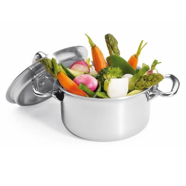 Kastrull AFFINITY 24 cm, med lock, de Buyer