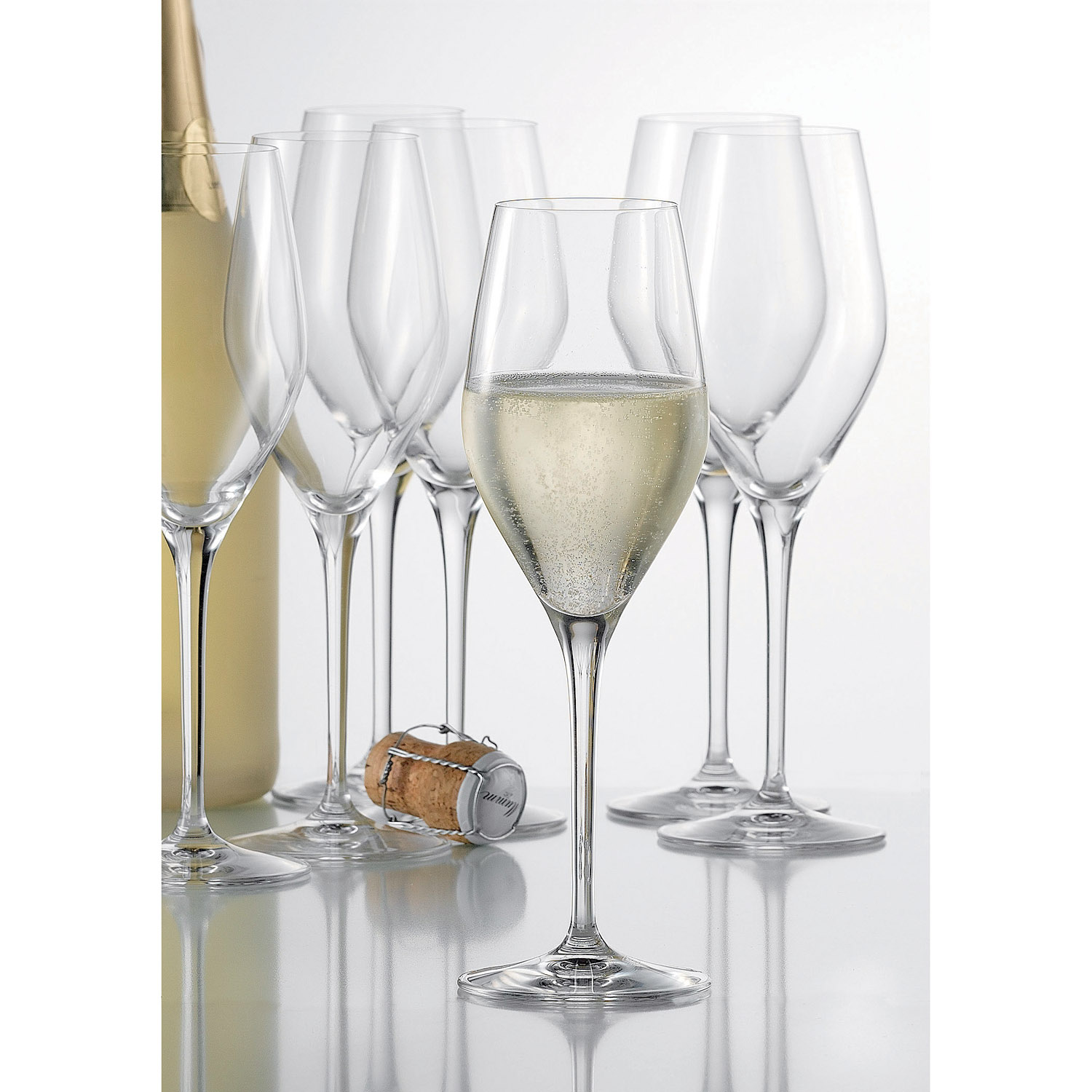 Champagneglas AUTHENTIS, set i 4 delar, 270 ml, Spiegelau