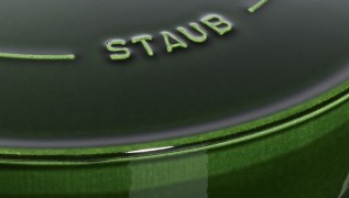 Gryta 24 cm, grafitgrå, gjutjärn, Staub