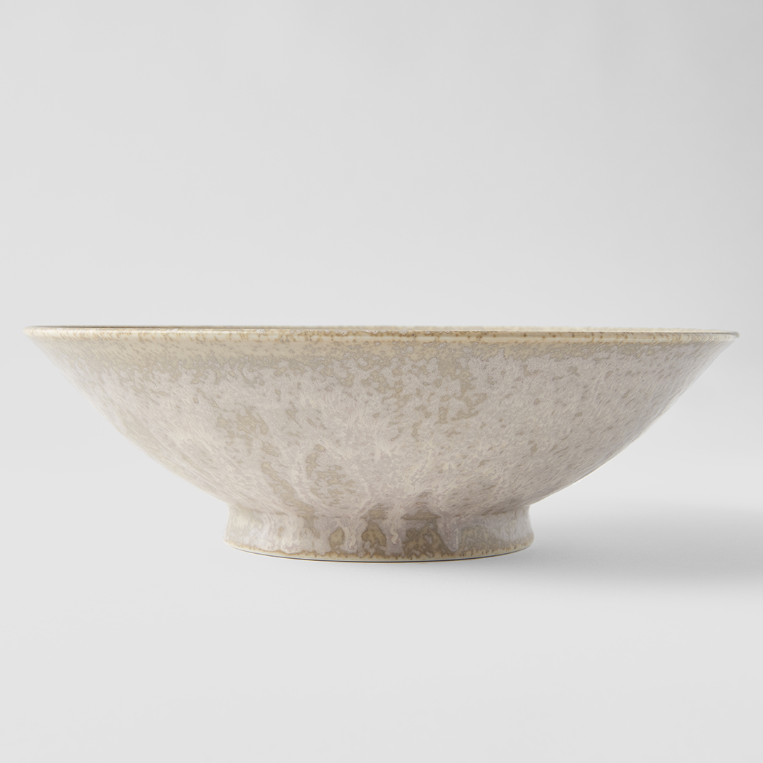 Ramen-skål WHITE FADE 24,5 cm, 900 ml, MIJ