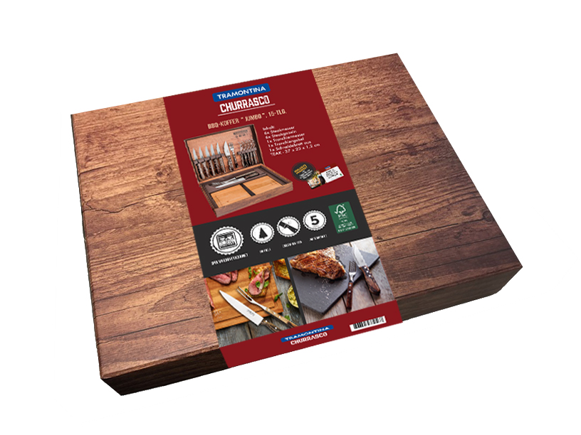 Grillbestickset CHURRASCO, 15 st, Tramontina
