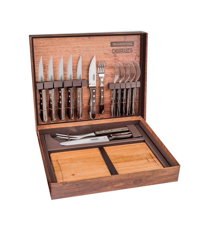 Grillbestickset CHURRASCO, 15 st, Tramontina