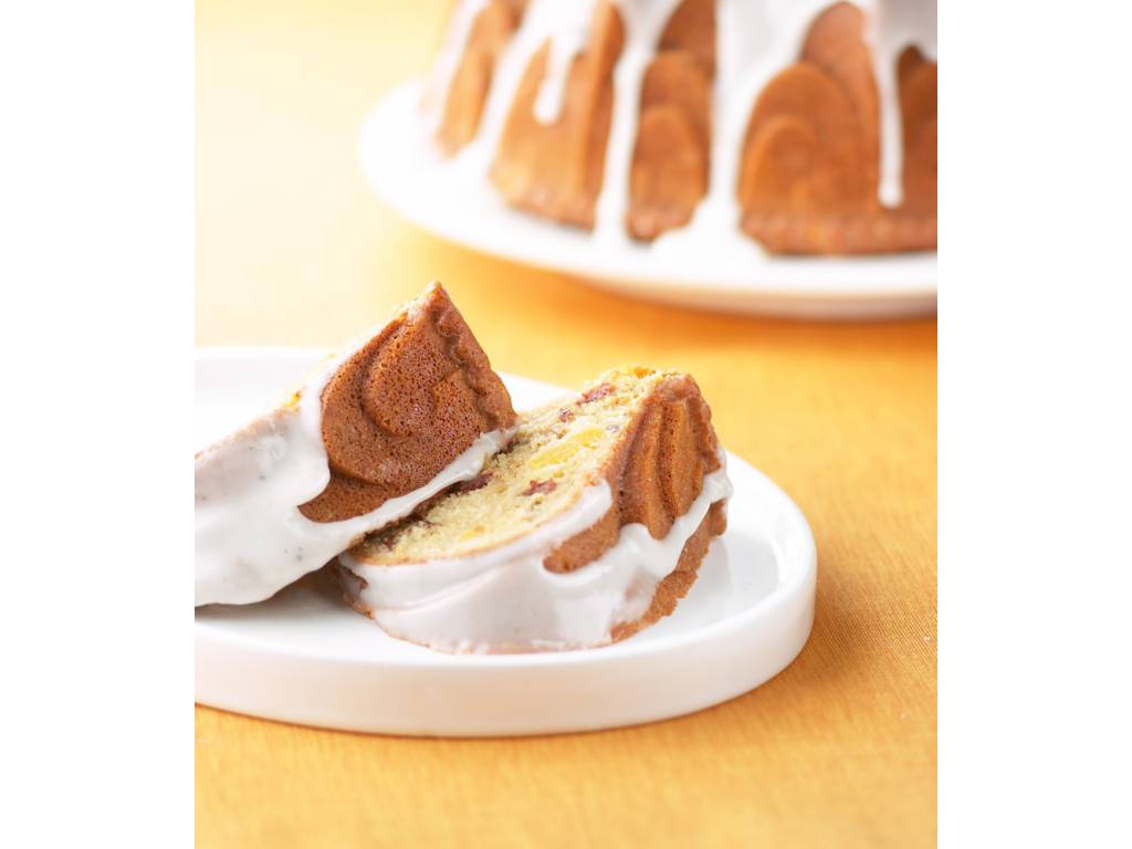 Bakform liljor Fleur De Nov Bundt® Nordic Ware karamell