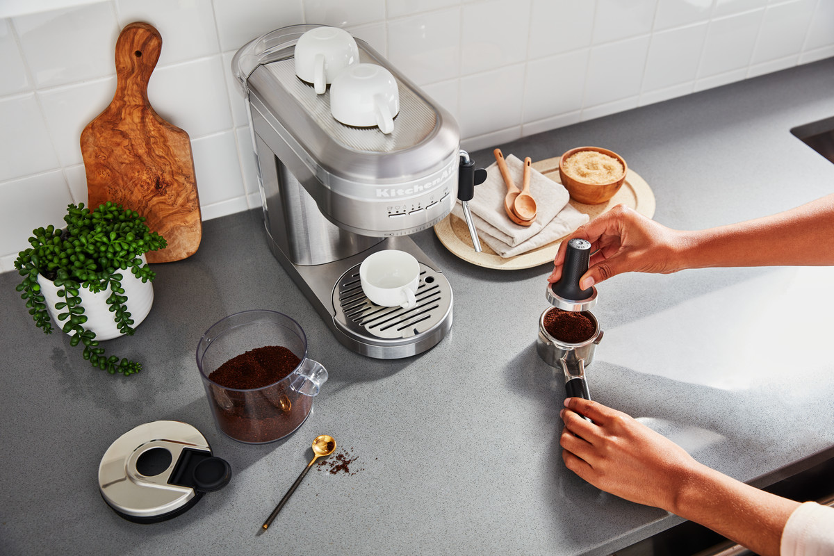 Halvautomatisk kaffemaskin ARTISAN 5KES6503ESX, rostfritt stål, KitchenAid