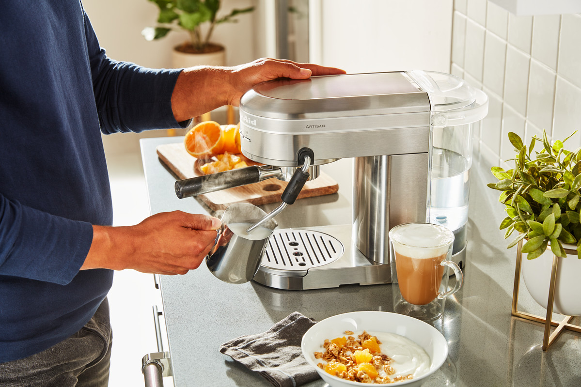 Halvautomatisk kaffemaskin ARTISAN 5KES6503ESX, rostfritt stål, KitchenAid