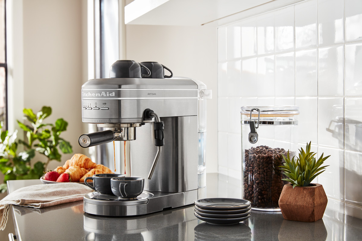 Halvautomatisk kaffemaskin ARTISAN 5KES6503ESX, rostfritt stål, KitchenAid