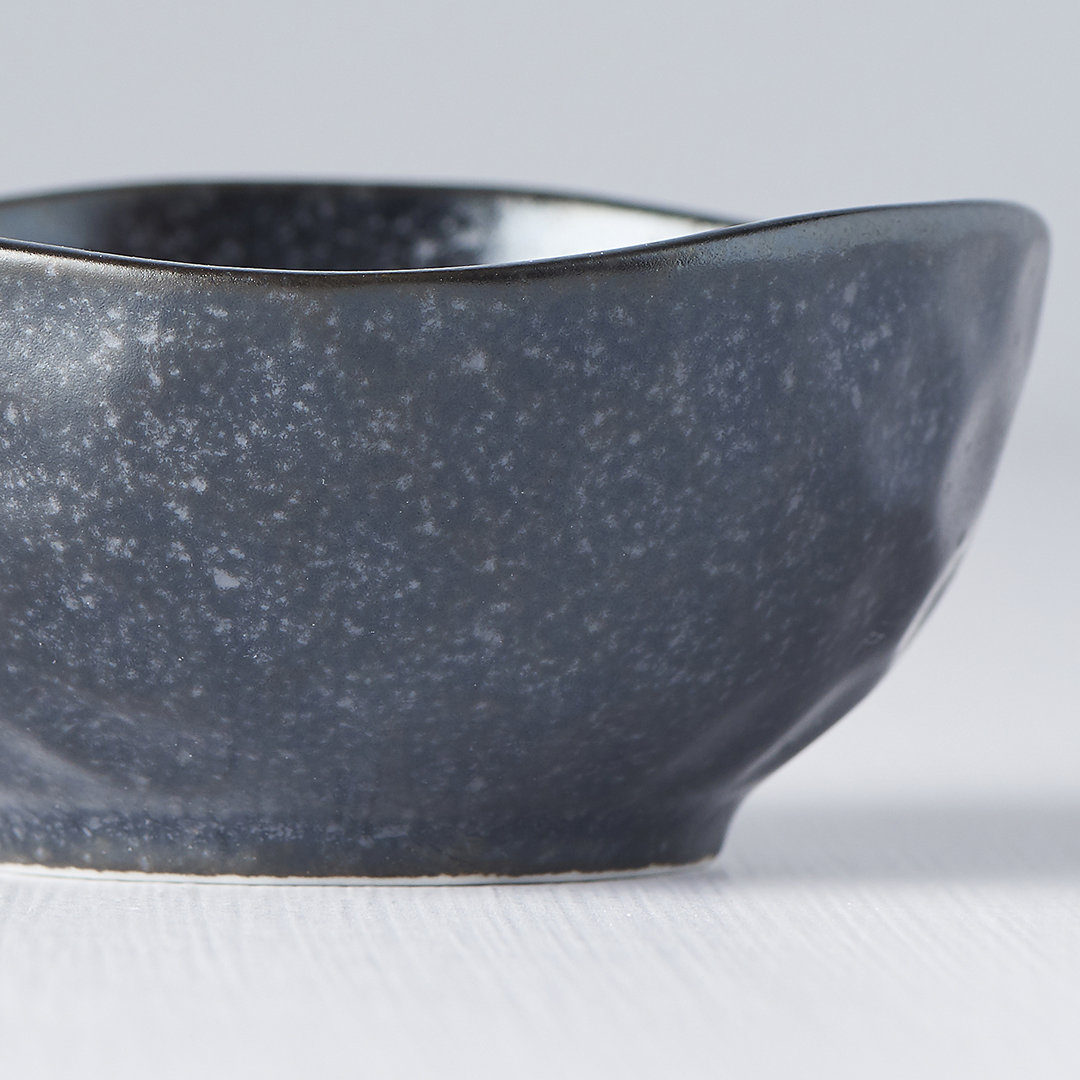 Såsskål MATT BLACK 8,5 cm, 100 ml, MIJ