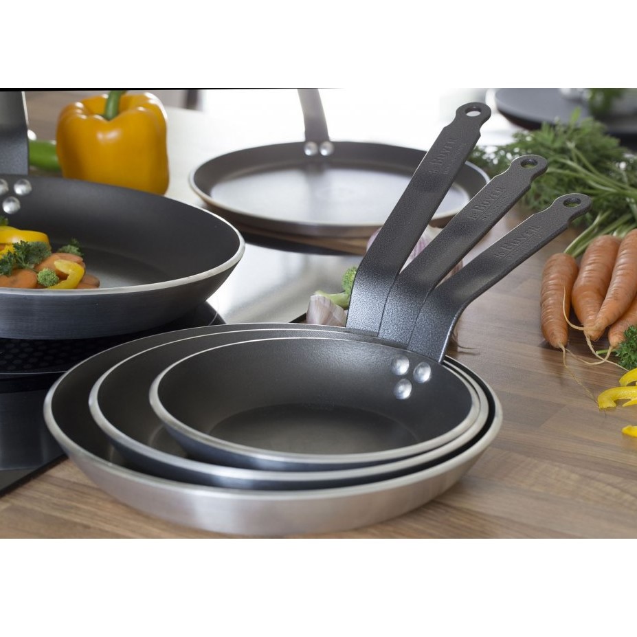 Crepe-panna CHOC RESTO 26 cm, för induktion, de Buyer