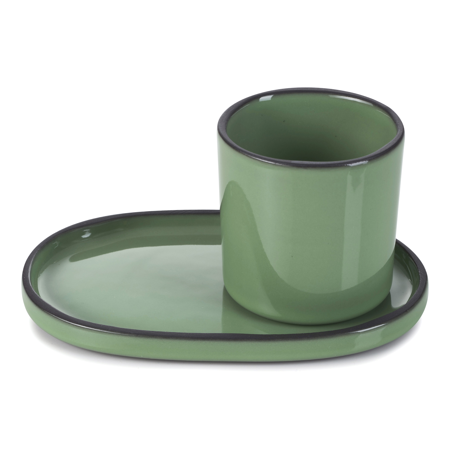 Fat för kaffekopp CARACTERE, mint, REVOL