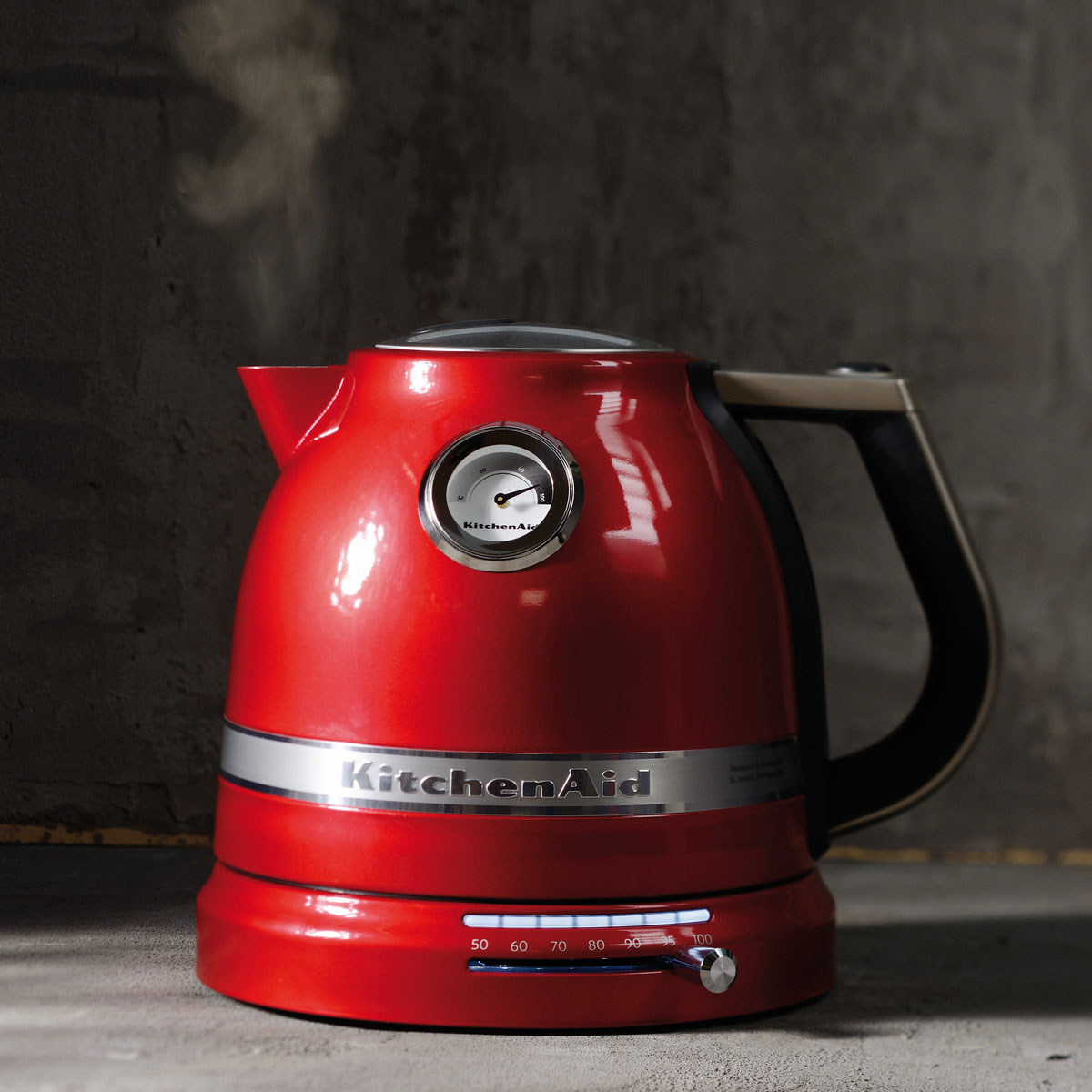 Vattenkokare med temperaturkontroll ARTISAN 5KEK1522EER 1,5 l, royal röd, KitchenAid