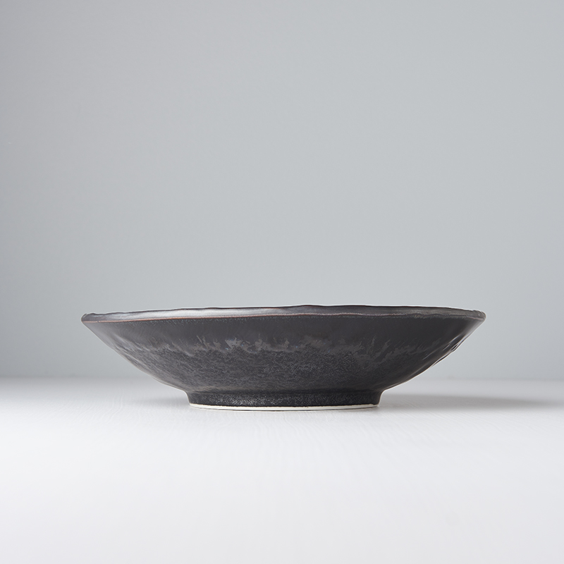 Matskål BLACK MATT 24 cm, 700 ml, MIJ