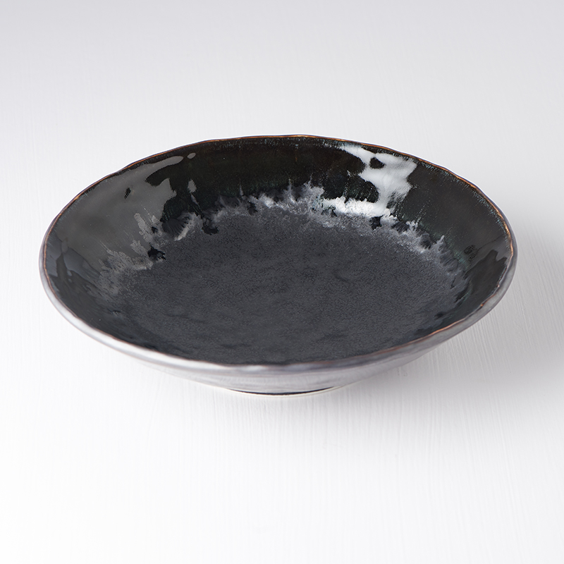 Matskål BLACK MATT 24 cm, 700 ml, MIJ