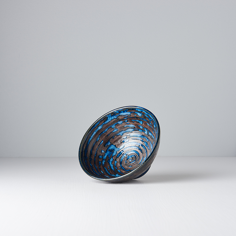 Matskål COPPER SWIRL 15 cm, 450 ml, MIJ