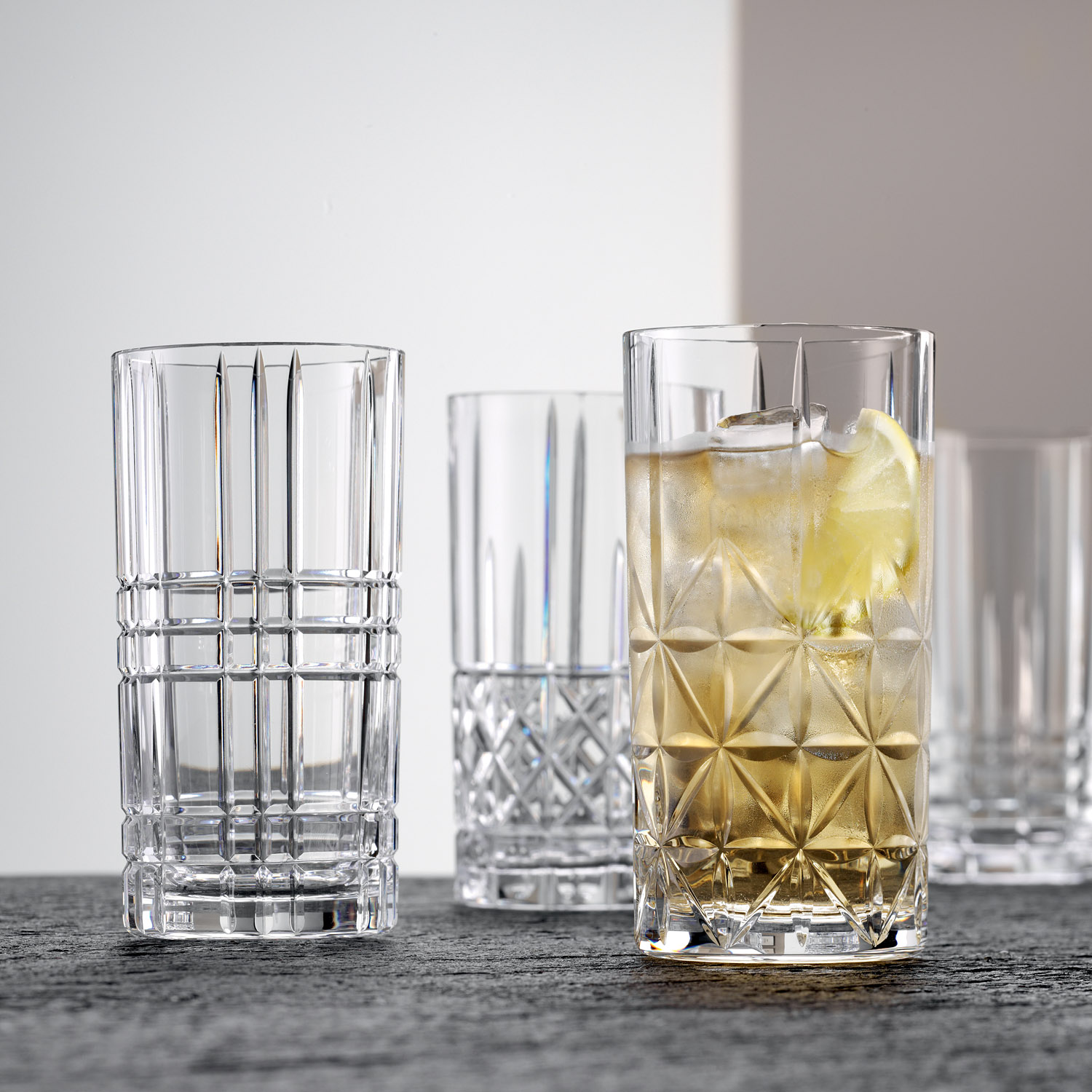 Drinkglas HIGHLAND, set i 4 delar, 445 ml, Nachtmann