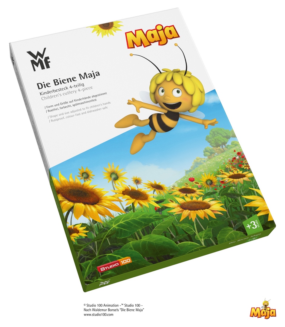 Barnbestickset MAYA THE BEE, 4 st, WMF