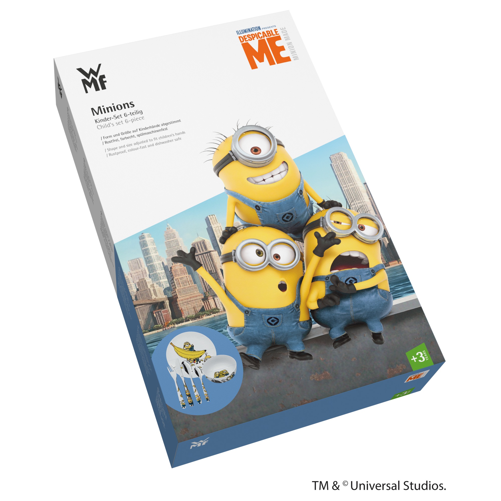 Lunchbox för barn MINIONS, 6 st, WMF