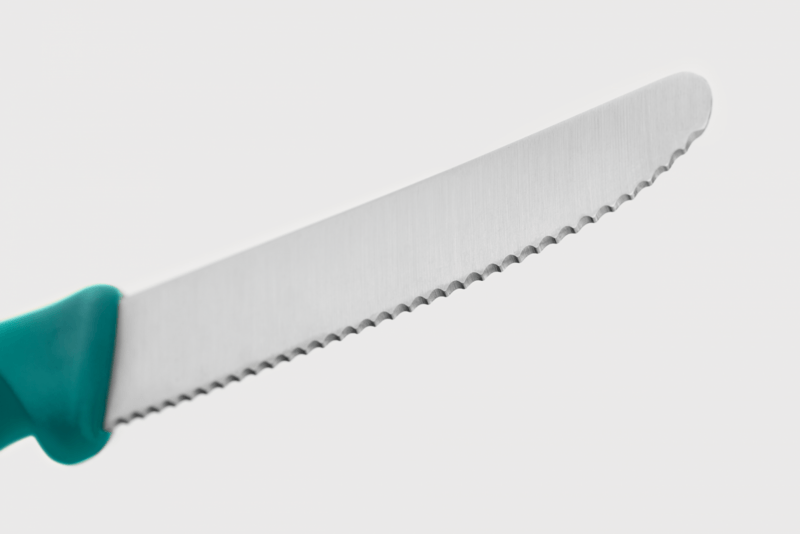 Grönsakskniv CREATE 10 cm, tandad blad, turkos, Wüsthof