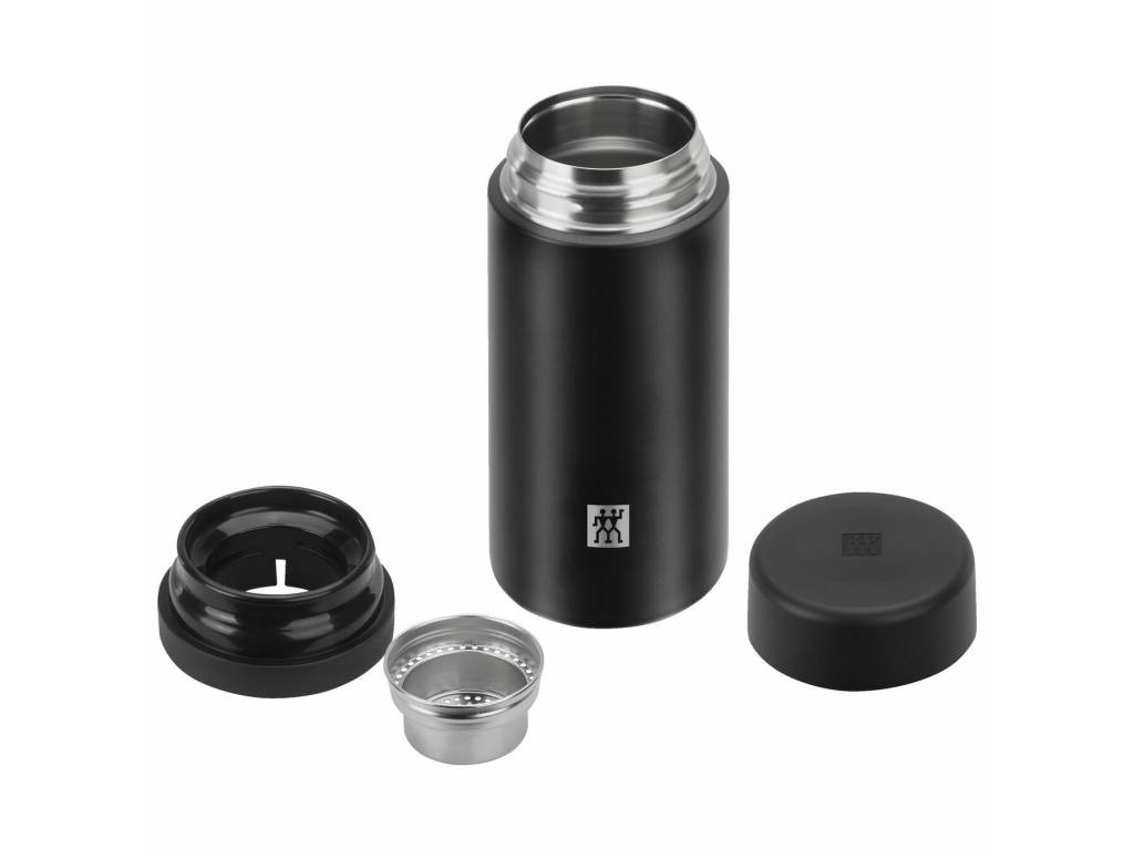Resemugg 420 ml, med tesil, svart, Zwilling