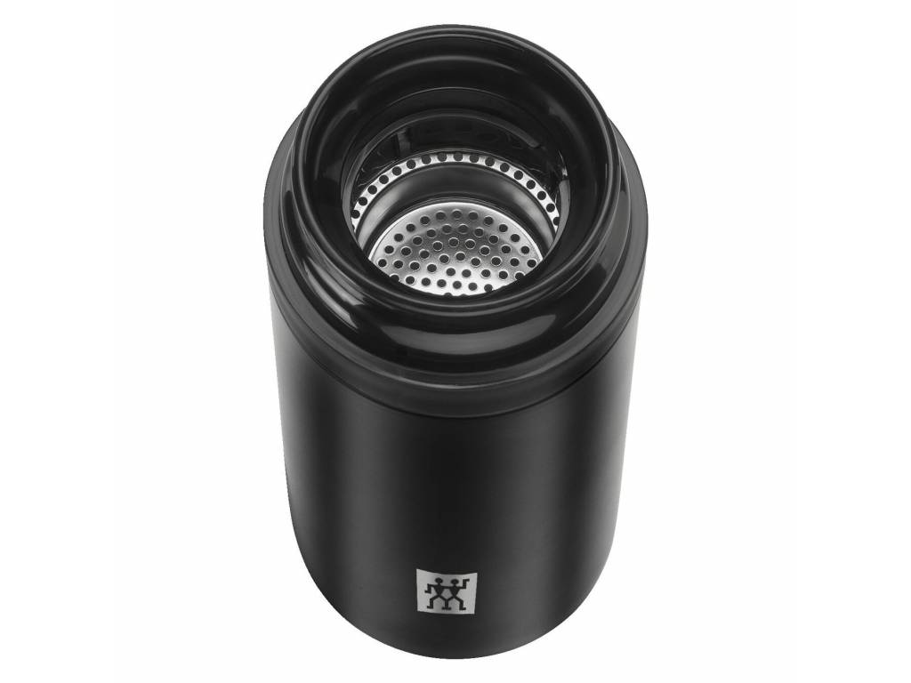 Resemugg 420 ml, med tesil, svart, Zwilling
