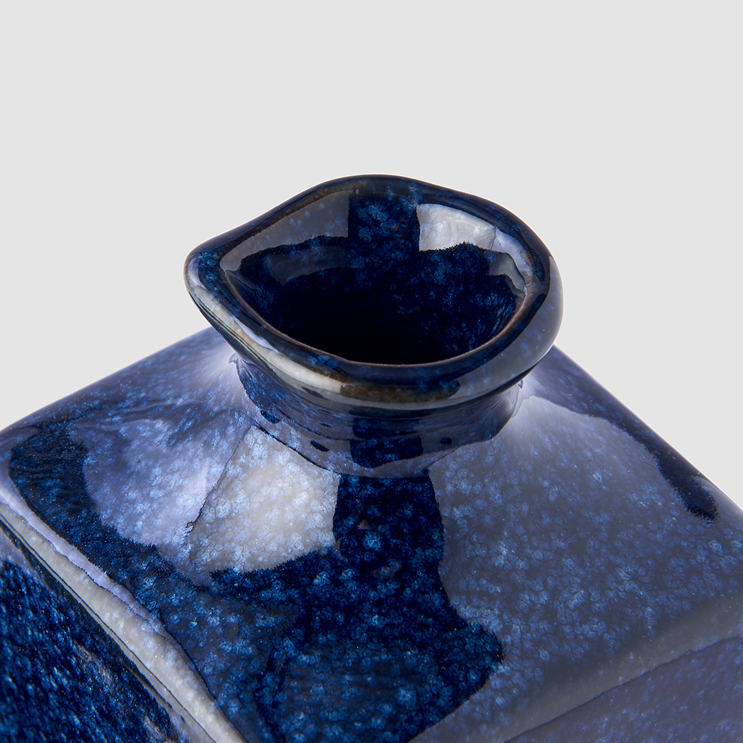 Sake-set DRAGONFLY, 5 st, blå, MIJ
