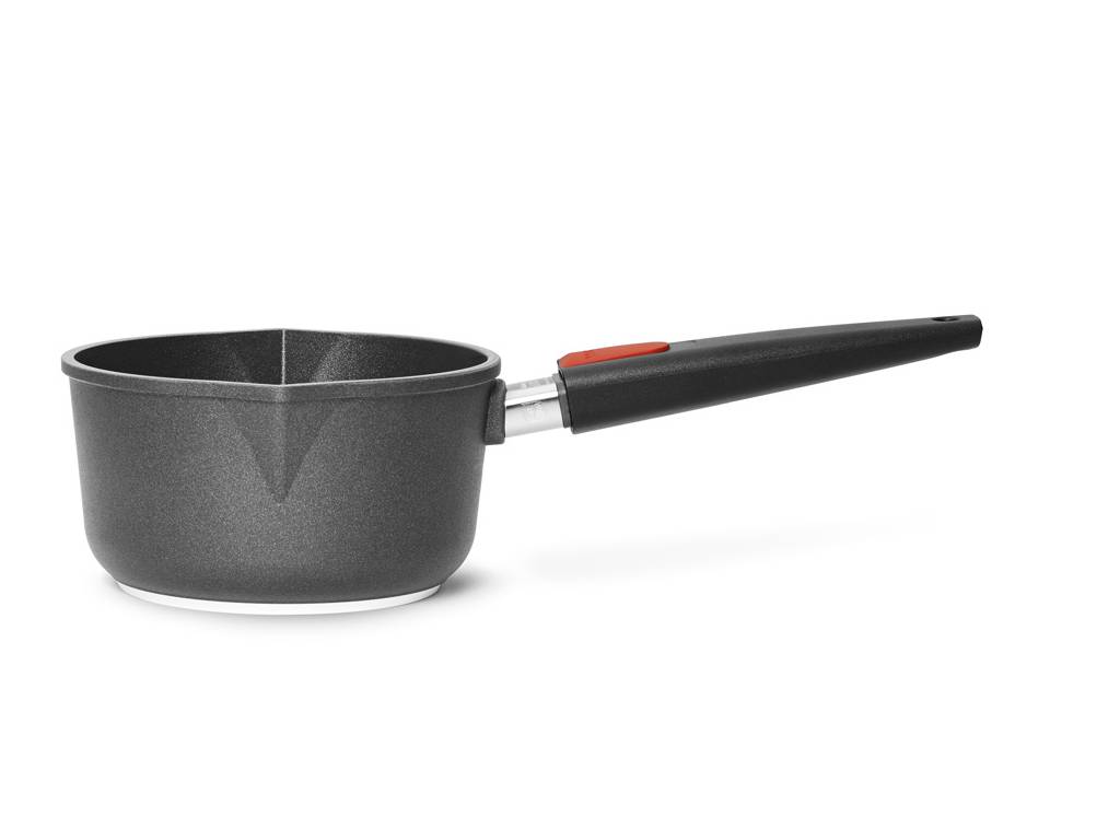 Kastrull TITANIUM NOWO 18 cm, för induktion, avtagbart handtag, titan, WOLL