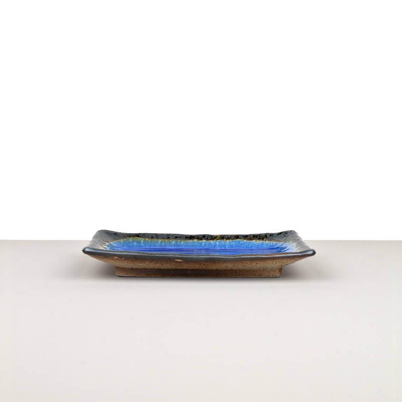 Sushi-tallrik COBALT BLUE 21 x 13 cm, MIJ