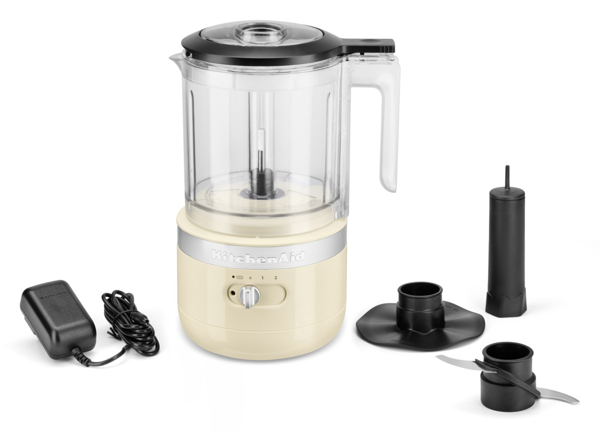 Mathackare 5KFCB519EAC, sladdlös, mandel, KitchenAid