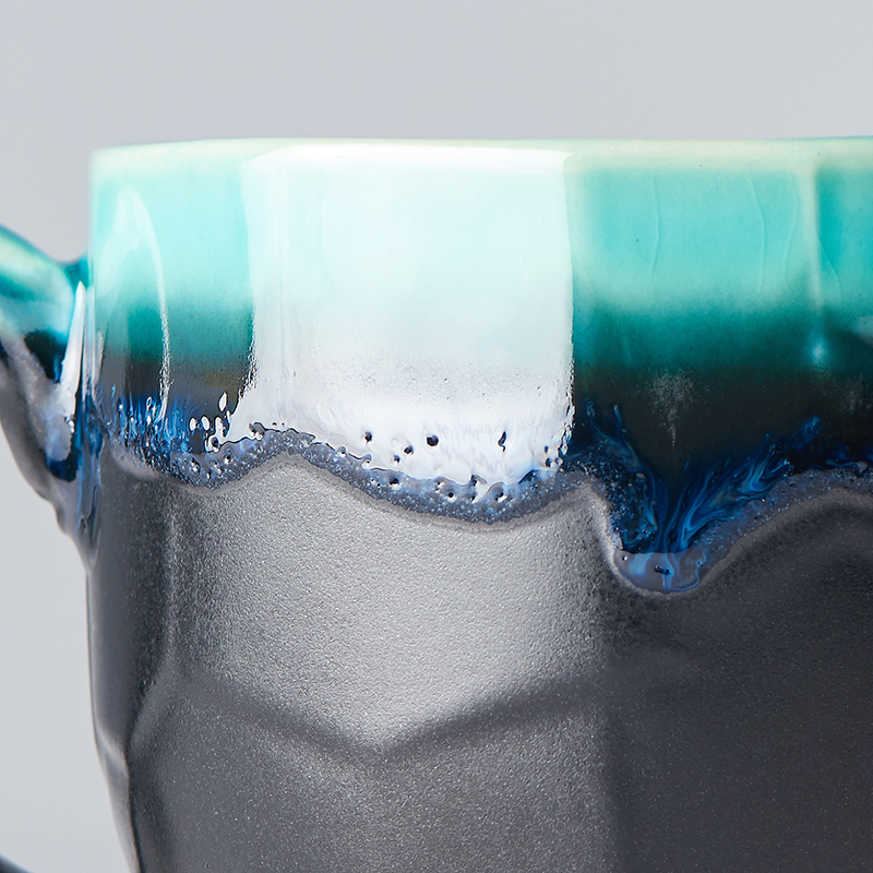Mugg MT BLACK & TURQUOISE 280 ml, MIJ