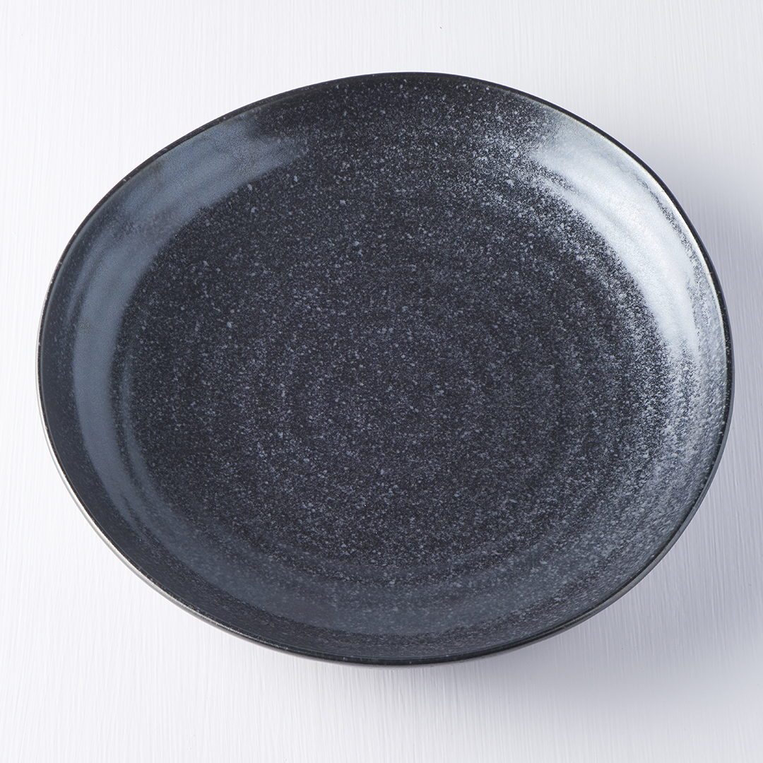 Desserttallrik MATT BLACK 23 cm, MIJ