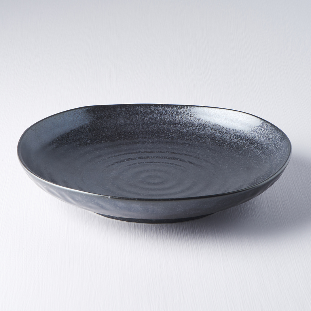 Desserttallrik MATT BLACK 23 cm, MIJ