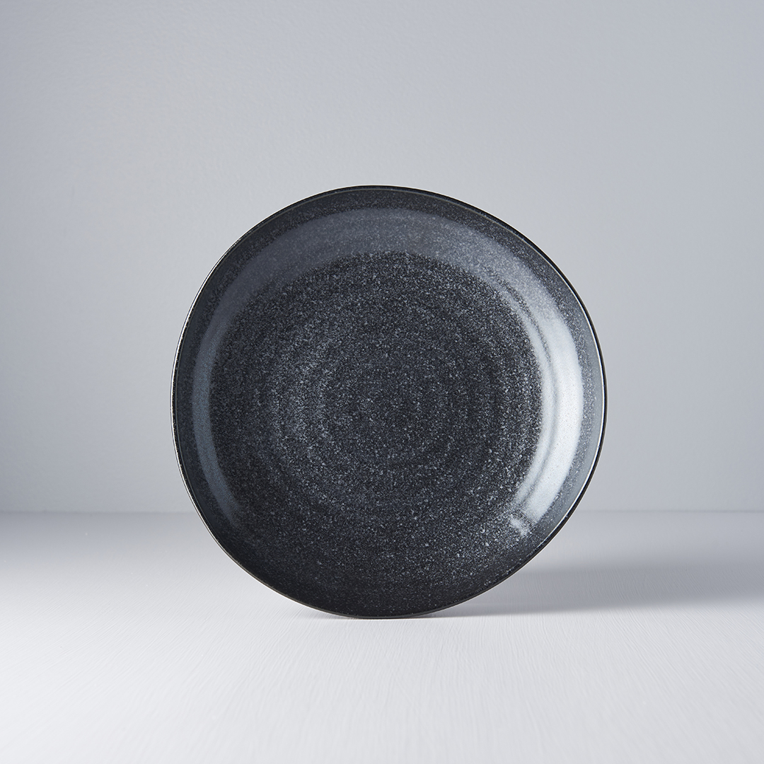 Desserttallrik MATT BLACK 23 cm, MIJ