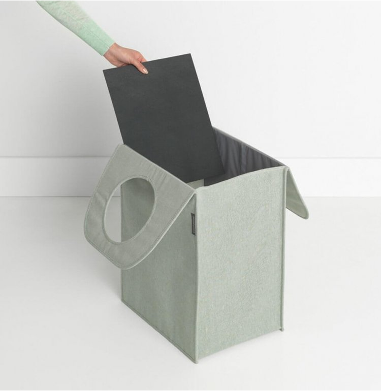 Tvättpåse 55 l, mörkgrön, Brabantia